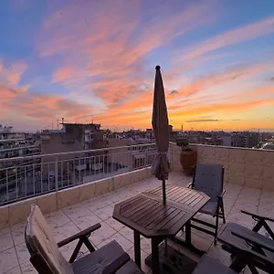 Horizon /downtown Penthouse W/ Massive Terrace Appartamento Salonicco